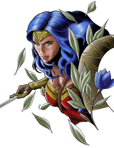 wonder woman tattoo